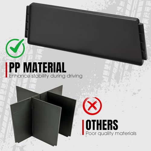 Cargo Trunk Divider for 2017-2025 Honda Ridgeline Accessories Truck Bed Divider Trunk Organizers Bed Storage, Replace OEM # 08U35-T6Z-100 - view 4