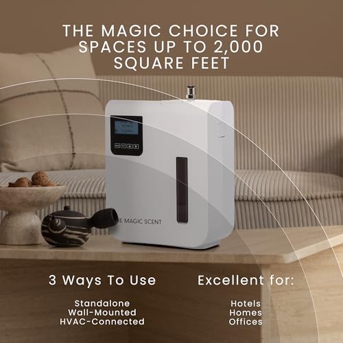 Oil Diffuser, Aromatherapy Diffuser & HVAC Scent Machine with Heaven & Royal Hotel Fragrance Oil - Whole House Air Freshener for Home & Hotels - view 5