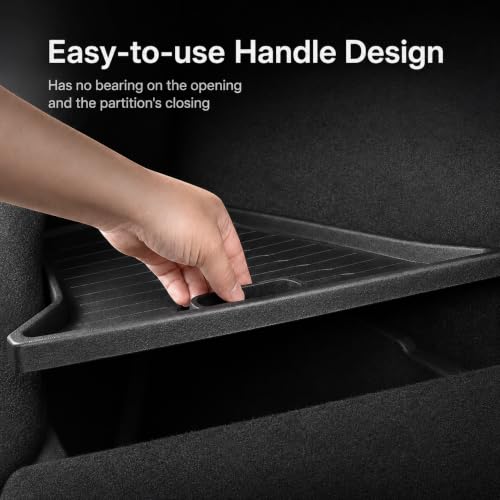Rear Trunk Storage Bins with Lids for 2025–2026 Tesla Model Y Juniper [Not for Model YL Premium 6-Seater], 2-Pack TPE Waterproof Rear Trunk Organizer Boxes, Interior Storage Accessories - view 4