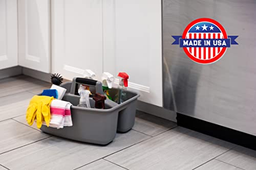 Rough and Rugged All-Purpose Cleaning Caddy, Grey/Black 2 Count (CD0170) - view 6