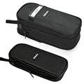 Foldable Pencil Case Pouch Bag for Boys Teens Big Capacity Box,Black
