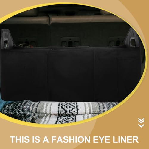 Foldable Car Trunk Oxford Cloth Storage Organizer, Black - view 6