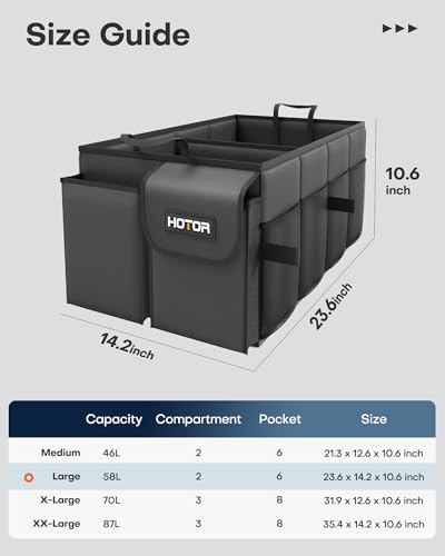 Trunk Organizer - Foldable Car Organizer for SUVs & Sedans Storage - view 3