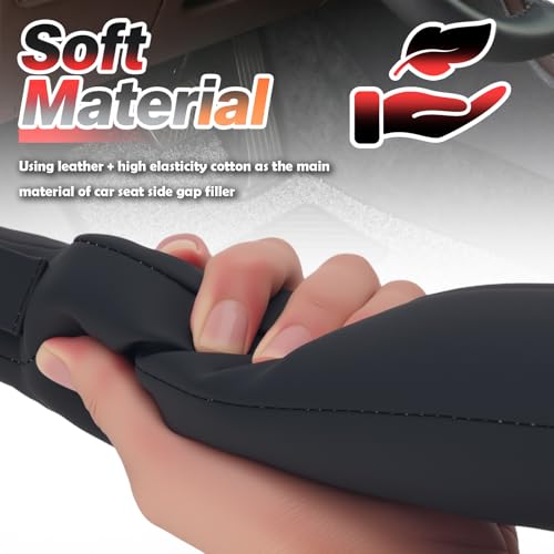 2026 Latest 2PCS Upgraded Car Seat Gap Filler with Fixing Ring,Elastic Car Gap Filler to Avoid Dropping Cell Phones/Keys,Essential Cars Gaps Seat Fillers Cars Accessories - view 4