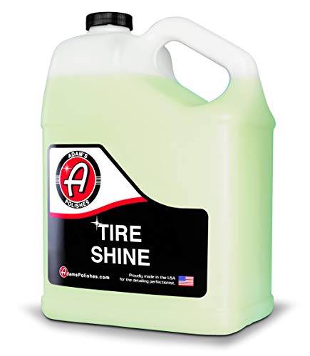 Tire Shine Gallon - Spray Tire Dressing W/ SiO2 for Non Greasy Car Detailing |Use W/Tire Applicator After Tire Cleaner & Wheel Cleaner,Gives A Ceramic Coating Wax