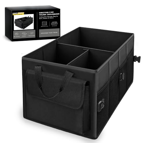 50L Trunk Organizer, Medium Foldable Car Organizer for SUV, Jeep, Sedan