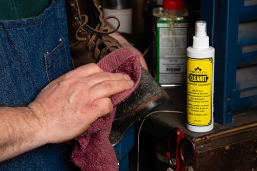 Leather Care Essentials Kit - 4oz Heavy Duty Leather Preservative - 8oz Leather Oil Leather Conditioner - 8oz Cleanit Leather Cleaner - Horsehair Brush - Cleaning Cloth - view 5