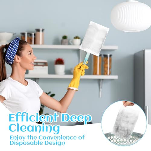 300 Pcs Disposable Dusters Refills Bulk for Cleaning (Light Colors) - view 6