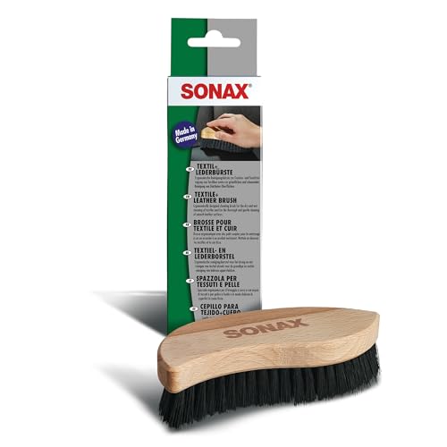 Textile & Leather Brush, Interior Detailing Brush, Car Interior Brush
