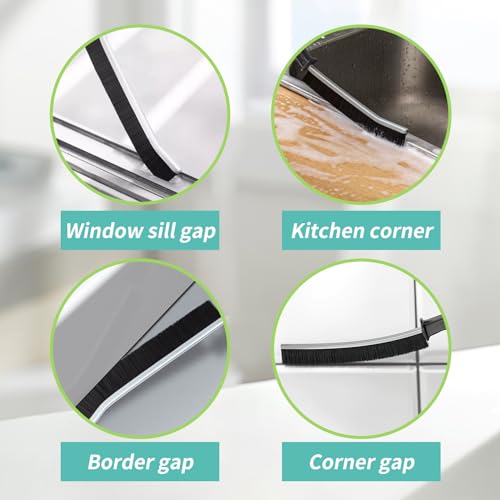 9 Pcs Crevice Cleaning Brush,Hand-held Groove Gap Cleaning Tools - view 4