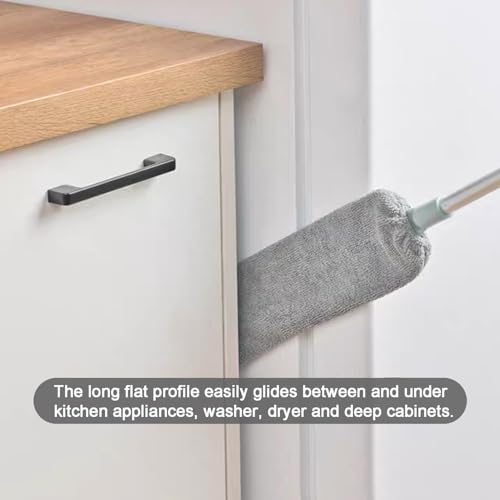 Dust Brush Under Appliance Microfiber Duster 40 - 55 in with 2 Cloth - view 4
