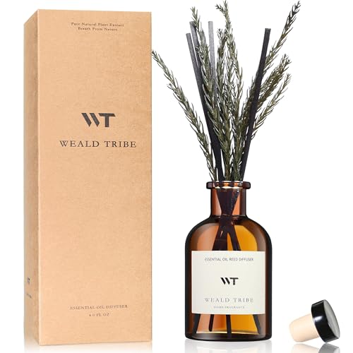 Balsam Fir Scent Reed Diffuser Set For Bathroom Air Fresheners