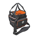5541610-14 Tool Bag with Shoulder Strap Has 40 Pockets for Tool Storage and Orange Interior