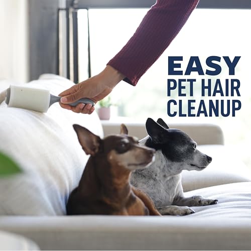 Lint Roller, 100 Sheets (Single Roller) – Sticky Lint Remover for Pet Hair, Dust & Lint on Clothes & Furniture - view 3