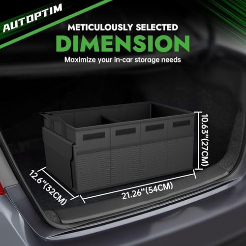 Car Trunk Organizer - Collapsible Car Organizer, Black, Medium - view 2