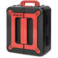 Hard Case First Aid Kit 408 Pcs - Wall Mountable Trauma Kit for Car, Home, Office & Truck - Comprehensive Large First Aid Supplies with Color-Coded Labelled Compartments