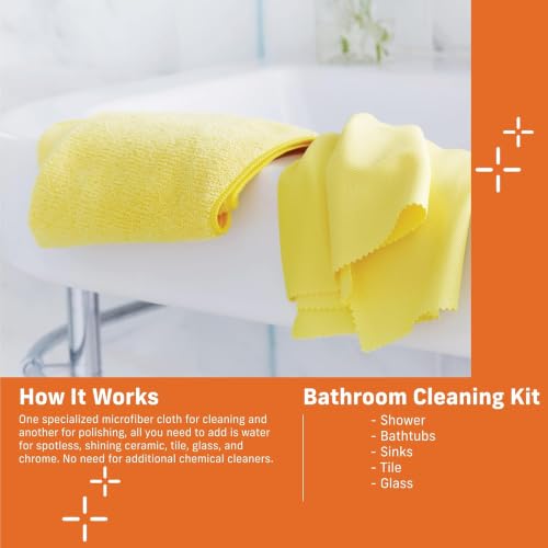 Bathroom Cleaning Cloth Kit, Reusable Towel - 1 Pack - view 4