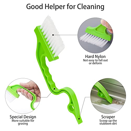 Window Track Cleaning Brush Set, 5 Pack Crevice Cleaning Tools - view 3