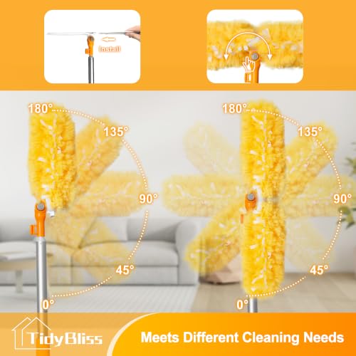 6 ft Long Dusters for Cleaning Compatible with Swiffer - view 6