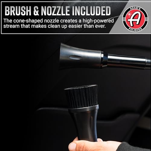 Adam's Tornado Interior Cleaning Tool - Professional High Powered Air Blower Blaster Cleaning Blower Gun for Quick Auto Interior Car Detailing, Drying, Cleaning, Removing Dirt, Dust & Debris - view 3