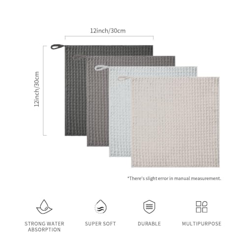 Barista Microfiber Cloths 4 Pack (12"x12") - view 2