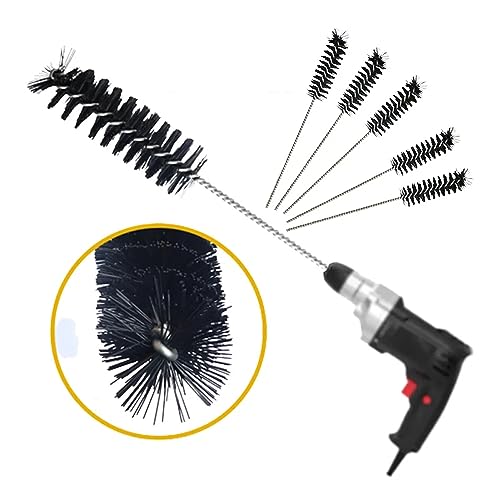 3 Pack Carbon Dirt Cleaning Brush Carburetor Cleaner Car Engine Air Inlet Tool Kit Long Nylon Brushes Drill Attachment for Auto Carbon Deposit Combustion Chamber Cylinder - view 5