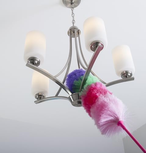 Kitchen + Home Large Static Duster - 27" Inch Electrostatic Feather Duster attracts dust Like a Magnet! - Peacock - view 5