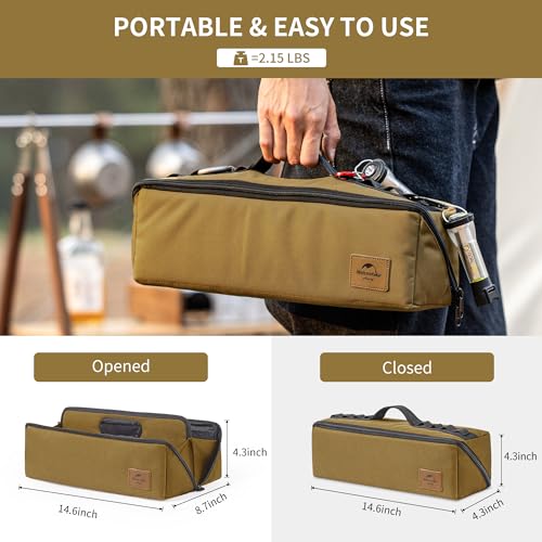 Folding Tool Bag, Multifunctional Tool Storage Bag, Zippered Duffel Bag, Water Repellent Origanizer - view 3