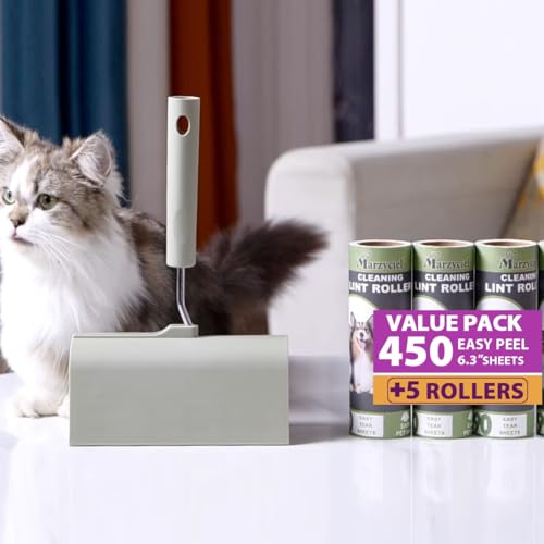 Large Lint Rollers for Pet Hair Extra Sticky，6.3'' Wide Remover - view 2