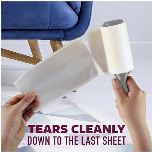 Pet Hair Extra Sticky Lint Roller, 95 Sheets Total,1 Pack - view 6
