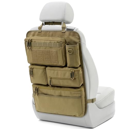 All in One Car Seat Back Organizer Fit Most Cars SUV Trucks Jeeps