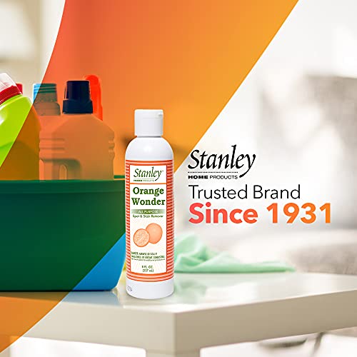Orange Wonder Spot & Stain Remover 8 oz – For Fabric, Carpet, Upholstery & Hard Surfaces – All-Purpose Cleaner (Pack of 1) - view 7
