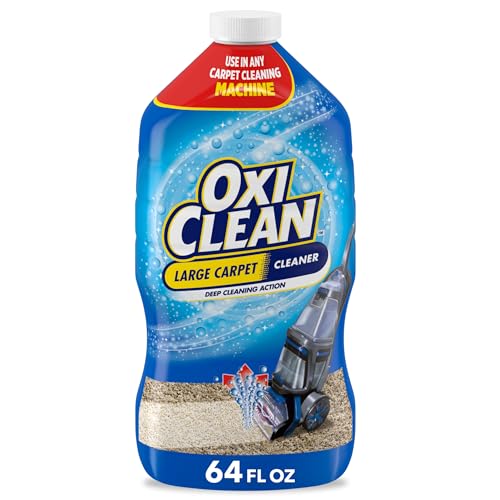 Large Carpet Cleaner Liquid Solution, 64 fl oz