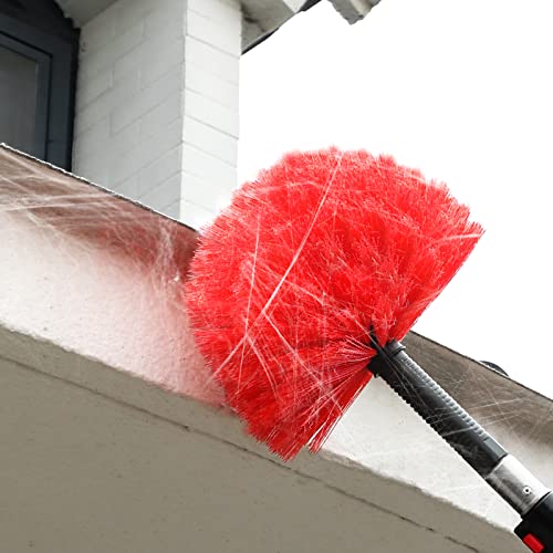 30 Foot High Reach Dusting Kit with 6-24 Foot Extension Pole // High Ceiling and Cobweb Duster with Telescopic Pole // Microfiber and Outdoor & Indoor Extendable Duster Cleaning Kit - view 7