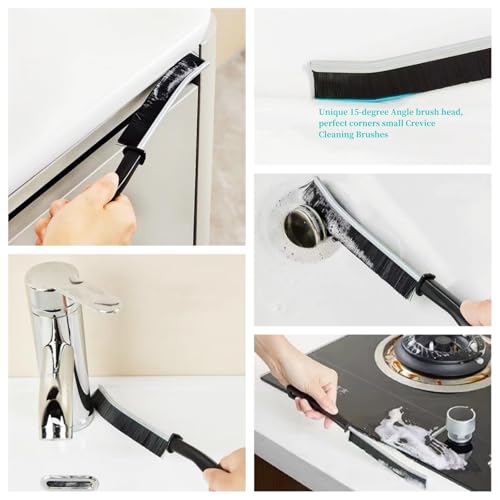 1 PCS Crevice Cleaning Brush,Hard Bristle Crevice Cleaning Brush,Crevice Cleaning Tool is Effective to Clean the Small Gap of Kitchen, tolilet and Windows. (1pcs) - view 4