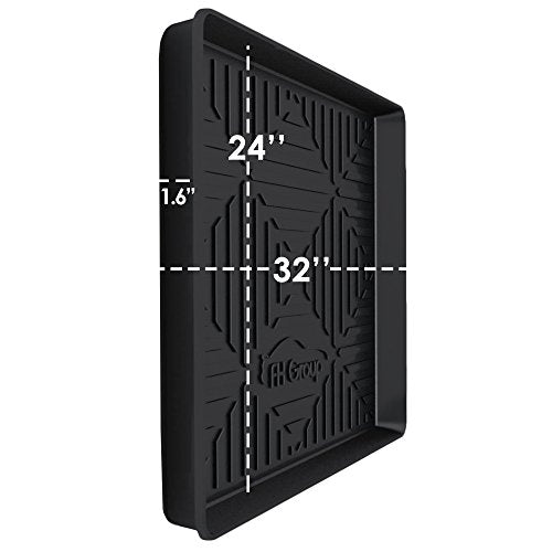 ClimaProof for all weather protection Premium Multi-Use Cargo Tray Liner Mat fits most Cars, SUVs, and Trucks, 32 x 24 inches Black - view 5