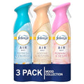 Air Mist Air Freshener Spray, Odor-Fighting Room Spray for Home and Bathroom and Kitchen, Aerosol Can, Refresh & Energize, Soothe & Restore, Romance & Desire Scent, 8.8oz, 3 Count