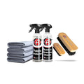 Adam's Suede Cleaning & Protection Kit - Professional Automotive Suede Cleaner & Fabric Protector Spray for Car Interiors, Upholstery, Shoes, Clothing, Removes Stains & Refreshes Suede Material