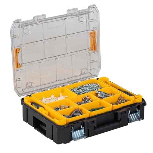 TSTAK Tool Organizer, Small Parts and Screw Organizer Tool Box with Removable Compartments, (DWST17805) - view 2