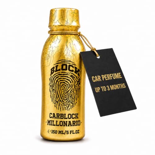 Carblock Millonario Car Care Bundle - Liquid Car Perfume 150 ml (Scent Up to 3 Months) + WipesBlock Interior Wipes 75 Ct - Clean, Restore Black Trim, Eliminate Odors, No Residue - view 3