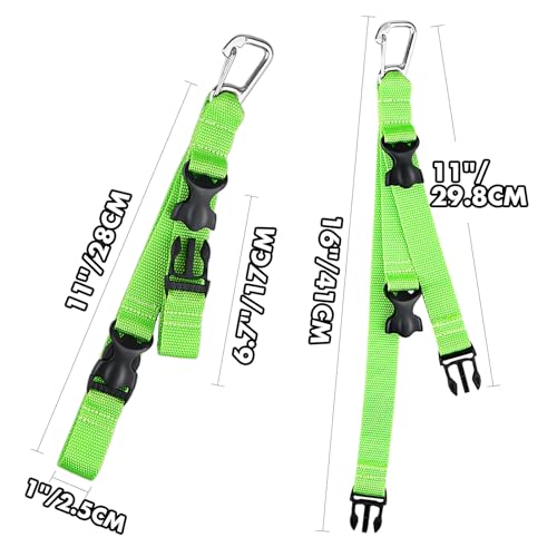 Scuba Fin and Mask Holder with Two Quick-Release Straps - view 6