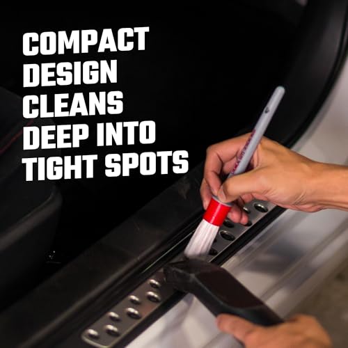 All in the Details Interior Detailing Brush Set, 3-Piece - view 4