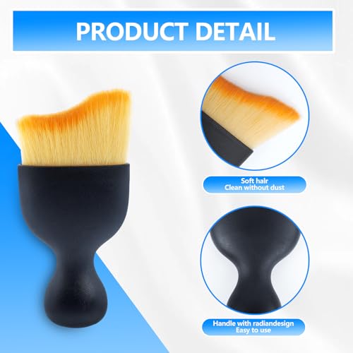 6 Pack Car Cleaning Supplies – Car Duster Interior & Brush Interior & Cleaning Gel, Car Detailing Cleaning Kit for Cars, Trucks, SUVs & RVs - view 7
