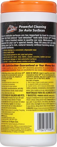 Interior Car Cleaning Wipes, Car Wipes for Dirt and Dust, 30 Count (Pack of 2) - view 3