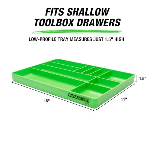 22213 Tool Box Organizer Tray for Small Parts, Stackable Design - view 4