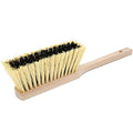 Cleaning Brush, 14.2'' Hand Broom with Medium-Soft Bristles, Wooden Handle, Multi-Purpose Dusting Brush for Home and Professional Use