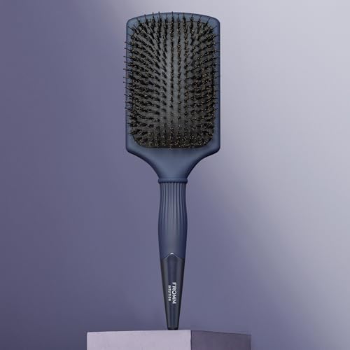 Intuition Glosser Boar Bristle Paddle Brush, Adds Shine & Polish - view 5