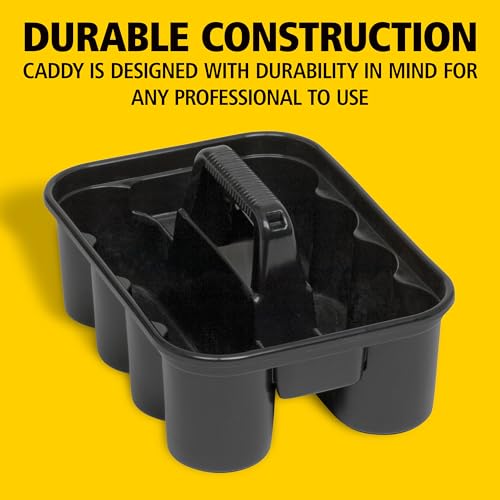 Deluxe Carry Caddy, Holds 8 Bottles, Black - view 2