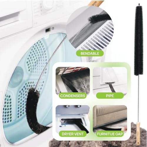 8 Pack Multi-Purpose Washing Machine & Dryer Vent Cleaning Kit - view 4