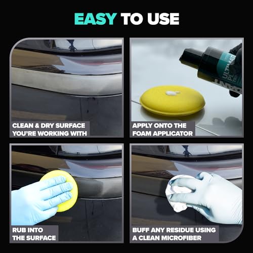 Ultimate Clean & Protect Kit – 11-Piece Complete Car Detailing Bundle – Tire Shine, Ceramic Silk, Scratch & Swirl Remover, Plastic & Trim Restorer, Rim Reactor, Iron Remover - view 3
